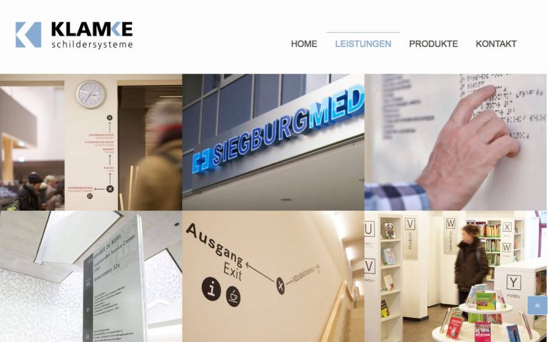 WordPress Köln - Projekt Klamke.de