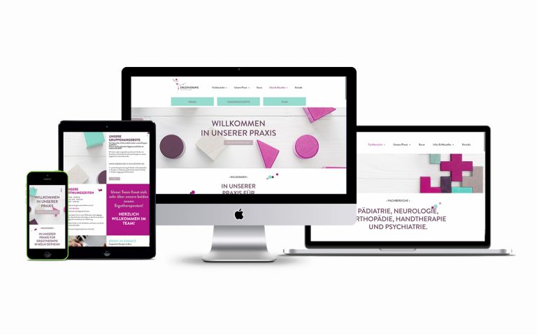 WordPress Spezialist Köln - Projekt Ergotherapie Kuschel