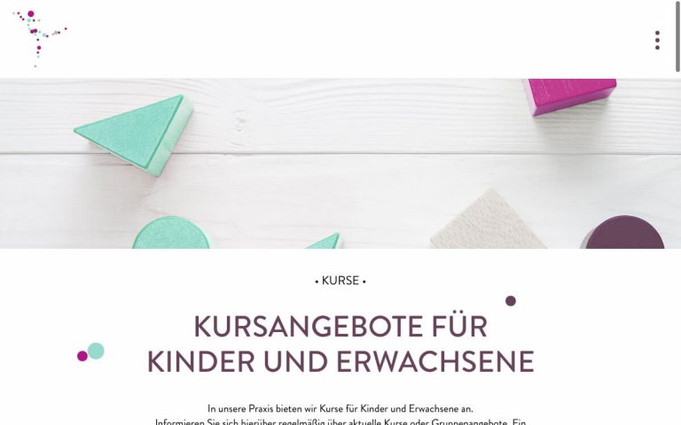 WordPress Spezialist Köln - Projekt Ergotherapie Kuschel